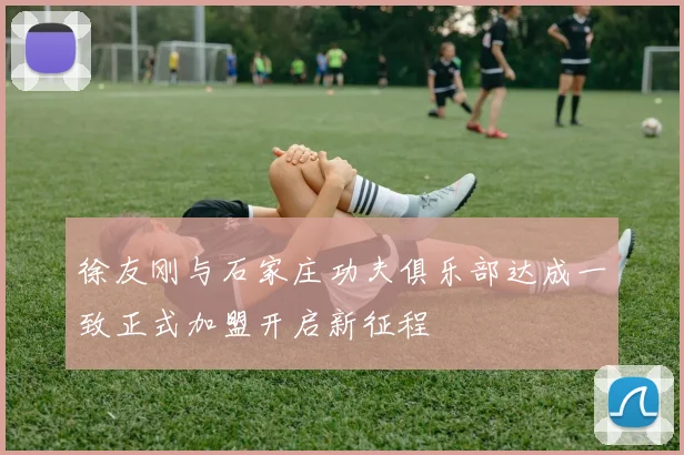 徐友刚与石家庄功夫俱乐部达成一致正式加盟开启新征程